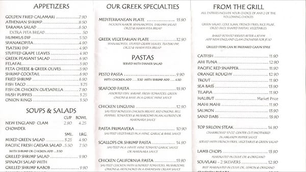 Menu photo 6 Pacific Fresh Seafood Grill Thousand Oaks, CA Menu photo 6 Pacific Fresh Seafood Grill Thousand Oaks, CA