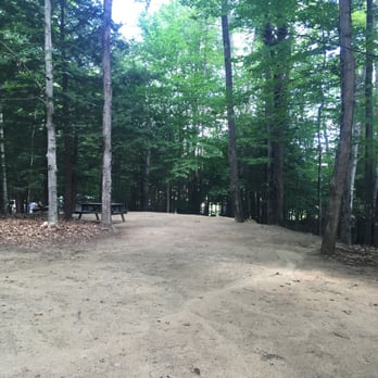 Davidson's Countryside Campground - Wooded site - Campgrounds Near Me - Bristol, New Hampshire