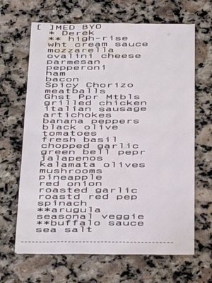 Menu photo 7 Blaze Pizza Cerritos, CA