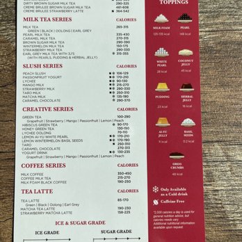 Gong Cha - Menu - Bubble Tea Near Me - San Antonio, Texas Gong Cha - Menu - Bubble Tea Near Me - San Antonio, Texas