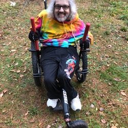Almon Recreation Area - Me in my GRIT Freedom Chair.
