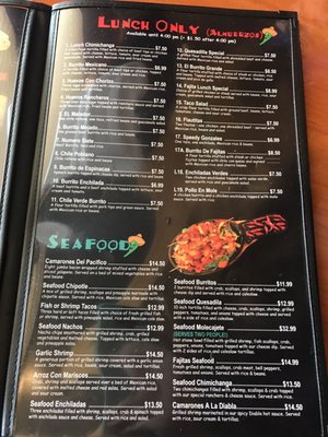 Menu photo 5 Senor Jalapeno Struthers, OH