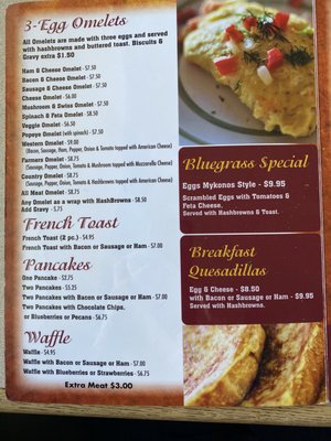 Menu photo 1 Blue Grass Restaurant La Center, KY