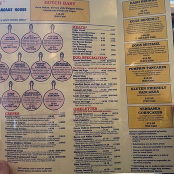 The Original Pancake House - Menu - Breakfast & Brunch Near Me - Portland, Oregon