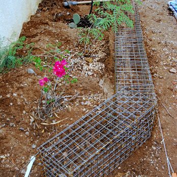 McNICHOLS - 20150822 Top Level Gabion Basket Wall - Metal Fabricators Near Me - Phoenix, Arizona
