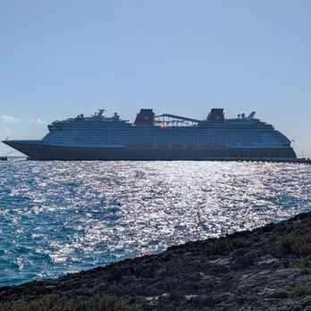 Disney Treasure - View from Lookout Cay - Boat Tours Near Me - Port Canaveral, Florida