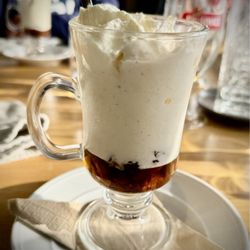 Hovås Kallbadhus Restaurant - For desert a raisin rum parfait that was delicious.... Reminds me a little of of bread pudding... try it
