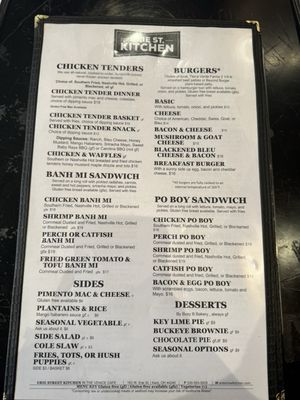Menu photo 1 Erie Street Kitchen Kent, OH Menu photo 1 Erie Street Kitchen Kent, OH