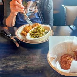 Grilled Chicken side with Green Beans