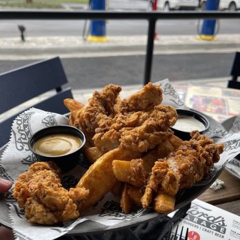 Ford's Garage St. Augustine - Hand Battered Chicken Tenders - Burgers Near Me - St. Augustine, Florida Ford's Garage St. Augustine - Hand Battered Chicken Tenders - Burgers Near Me - St. Augustine, Florida
