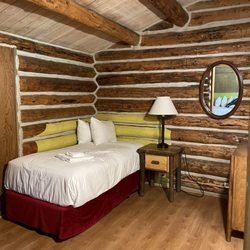 Colter Bay Village and Marina - The 3rd tiny bed in a room off the bathroom
