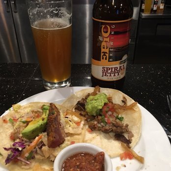Elements Restaurant - Taco Tues paired with Epic Spiral Jetty IPA. - New American Near Me - Logan, Utah
