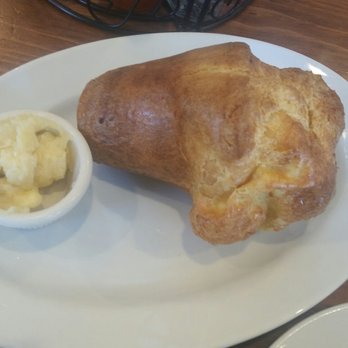 Pop Over Eatery - Popover with honey butter.. Delish!!! - Breakfast & Brunch Near Me - Simsbury, Connecticut