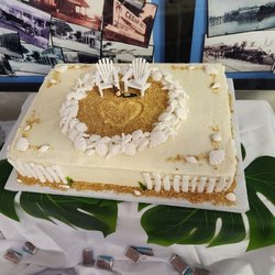 CK Life is Sweet Bakery - Gluten-free carrot cake with Cream Cheese flavored buttercream icing, fondant embellments!