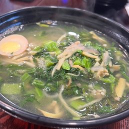 雪菜肉絲麵 雪菜肉絲麵