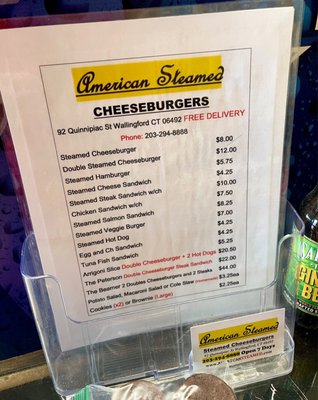 Menu photo 5 American Steamed Cheeseburgers Wallingford, CT