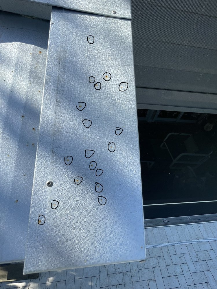 Slide of Code Red Roofers