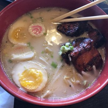 Naruto 88 Bistro - BBQ Pork Ramen noodle soup - Sushi Bars Near Me - Miami, Florida