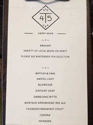 Menu photo 2 T45 Market New York, NY