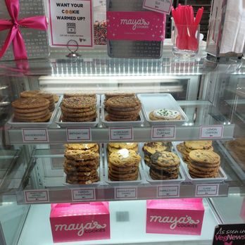 Maya's Cookies - Cookie display case - Desserts Near Me - San Diego, California Maya's Cookies - Cookie display case - Desserts Near Me - San Diego, California