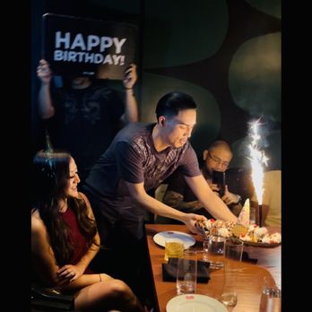 Fuhu - Birthday sundae with sparklers - Asian Fusion Near Me - Las Vegas, Nevada Fuhu - Birthday sundae with sparklers - Asian Fusion Near Me - Las Vegas, Nevada