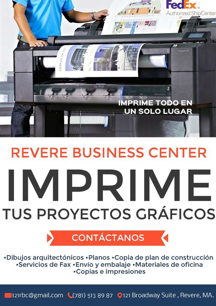 REVERE BUSINESS CENTER 19 Dehon St, Revere, Massachusetts Shipping