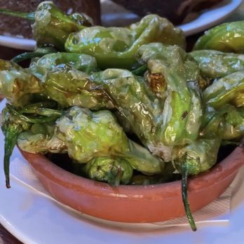 Plancha Tapas and Wine Bar - Shishito peppers - Tapas Bars Near Me - Garden City, New York Plancha Tapas and Wine Bar - Shishito peppers - Tapas Bars Near Me - Garden City, New York
