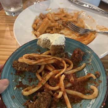 Fresca Trattoria - Bucatini and meatballs, and vodka rigatoni - Italian Near Me - Stone Mountain, Georgia
