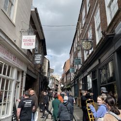 Shambles Kitchen - View of Shambles market and Shambles Kitchen (to the left)