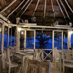 Mivida - Back terrace overlooking the water.