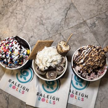 Raleigh Rolls - Ice Cream & Frozen Yogurt Near Me - Raleigh, North Carolina