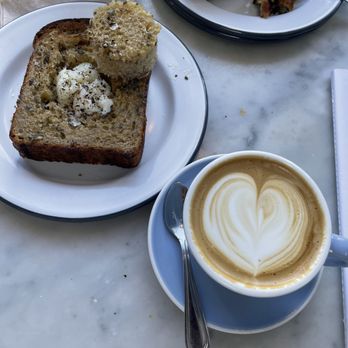 The Mill - Cappuccino and egg in a hole - Coffee & Tea Near Me - San Francisco, California The Mill - Cappuccino and egg in a hole - Coffee & Tea Near Me - San Francisco, California