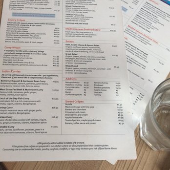 Cafe Des Amis - Mediterranean Near Me - Paia, Hawaii