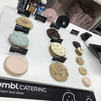 Crumbl - Leesburg - Cookies on counter - Bakeries Near Me - Leesburg, Virginia