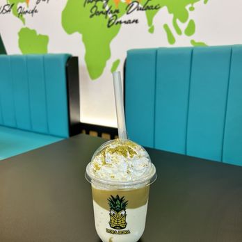 Bora Bora Smoothie Cafe - Pistachio MilkShake - Creperies Near Me - Staten Island, New York