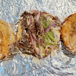 Kingwood Bagel & Sandwich - Philly Cheesesteak bagel