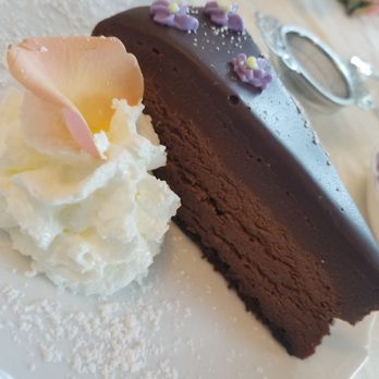 Lisa's Tea Treasures - Chocolate mousse cake - Tea Rooms Near Me - Campbell, California Lisa's Tea Treasures - Chocolate mousse cake - Tea Rooms Near Me - Campbell, California