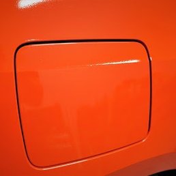 Seamless detailed charging door Seamless detailed charging door