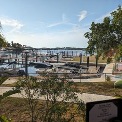 Catches Waterfront Grille - The view from the front corner of the eatery