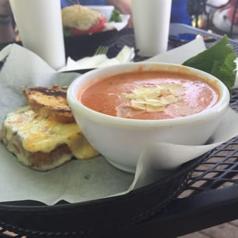 Chanticleer Eatery - I got the half grilled cheese with tomato basil bisque soup. Amazing!!! - American Near Me - Santa Rosa Beach, Florida Chanticleer Eatery - I got the half grilled cheese with tomato basil bisque soup. Amazing!!! - American Near Me - Santa Rosa Beach, Florida