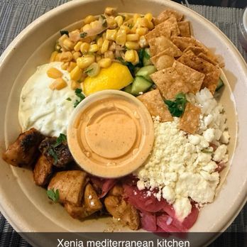 XENiA Mediterranean Kitchen - Chicken Bowl - Mediterranean Near Me - Culver City, California XENiA Mediterranean Kitchen - Chicken Bowl - Mediterranean Near Me - Culver City, California