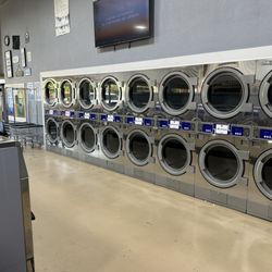 Ozone Laundry & Delivery - We have 40 large capacity dryer units!