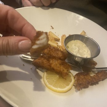 The Vig - Over cooked sad little fish & chips - Sports Bars Near Me - Providence, Rhode Island