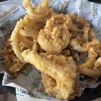Crabby's Beachside - Onion Rings - Seafood Near Me - St Augustine, Florida