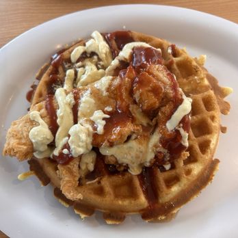 Mountain View Diner - Chicken and waffles. - Seafood Near Me - Fort Garland, Colorado