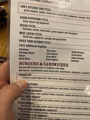 Menu photo 1 Sam's Place Hendersonville, TN