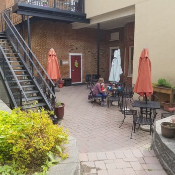 Espresso Bar and Cafe - The Secret Garden back patio! - Coffee & Tea Near Me - Winchester, Virginia