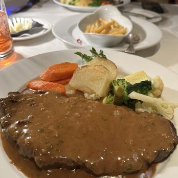 The Iron Gate - Steak Diane Flambe (10 0z) - French Near Me - Belmont, California