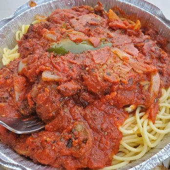 Freddie's Restaurant - Freddie's special spaghetti - Italian Near Me - Kure Beach, North Carolina