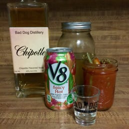 Best Bloody Mary I've ever had, and I made it myself so I know it is the Chipotle Vodka. Cheers!